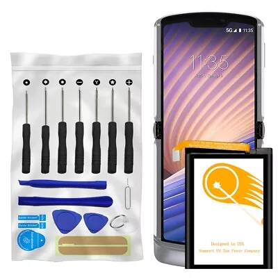 Superior Quality 1355mAh Main Battery & Tools F Motorola Razr 5G 2020 XT2071 USA • $55.27