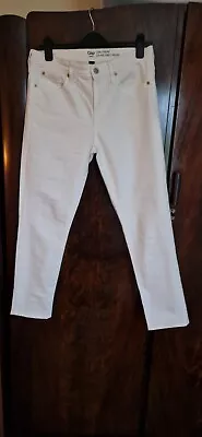 White Jeans From Gap Size 10 • £10