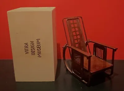 Vitra Miniature Of The Seating Machine By Josef Hoffman 1908 • $325