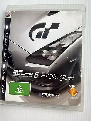 Gran Turismo 5 Prologue Sony PlayStation 3 PS3 Game PAL No Manual Free Post • $9.95