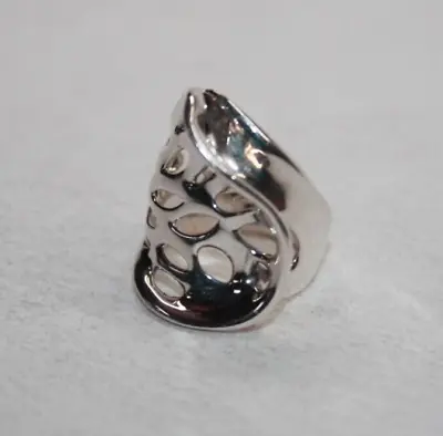 Hagit Gorali Sterling Silver Modernist Ring Sz: 5.25  [034GRA] • $74.99