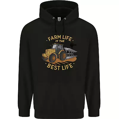 Farming Farm Life Is The Best Life Farmer Childrens Kids Hoodie • £17.99