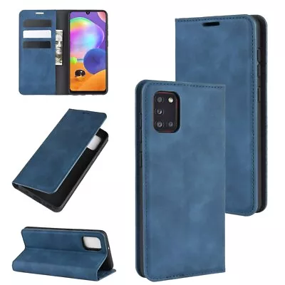 Samsung Galaxy Mobiles High Quality Leather Wallet Flip Book Smart Case Cover UK • £4.84