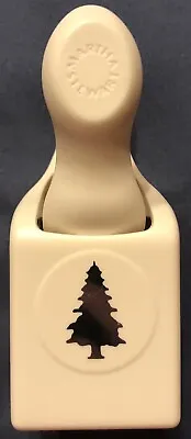 Martha Stewart Embossed Pine Christmas Tree Medium Craft Paper Punch Scrapbook • $19.99