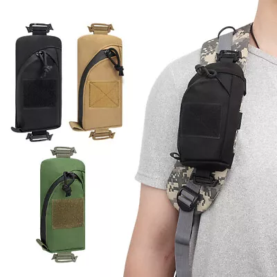 Tactical Backpack Shoulder Strap Accessory Pouch Molle Bag EDC Tool Pockets US • $8.97