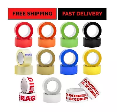 1 X Packaging Tape Colored Cartoon Sealing Parcel Tape For Shipping 48mm X 66m • £4.90