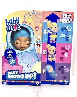 NEW Baby Alive  Baby Grows Up  Happy Hope Or Merry Meadows Growing Doll • $81