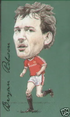 MANCHESTER UNITED  Collectors Card Set 20 Players - Robson Giggs Cantona Beckham • £5