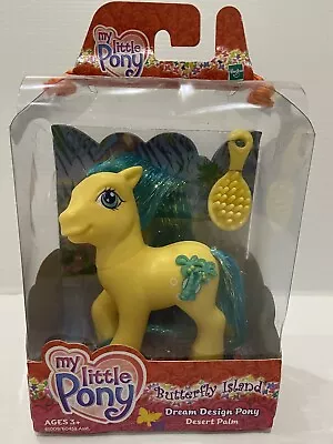 My Little Pony G3 Desert Palm Dream Design Pony Set Butterfly Island 2005 NIB • $19.99