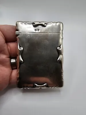 Antique Sterling Silver Card Case....george Unite? • $151.59