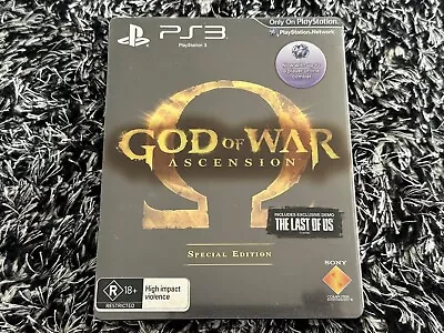 God Of War: Ascension Steelbook Special Edition (Sony PlayStation 3 2013) • $39.99