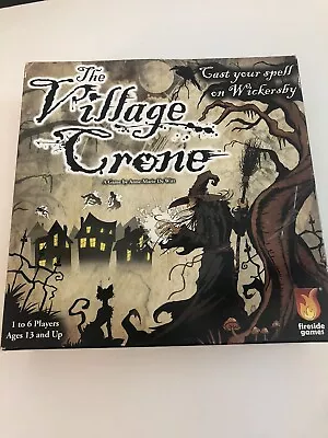 The Village Crone Board Game Fireside Games Fantasy/Witch.  2015 1st Edition. • $19.67