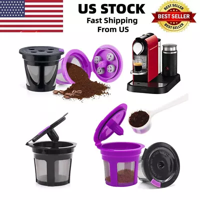 3 Pack K-Cup Reusable Replacement Coffee Filter Refillable Holder Pod For Keurig • $5.99