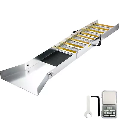 VEVOR 1.3m / 50  Small Sluice Box Fossicking Prospecting Gold And Gems • $109.99