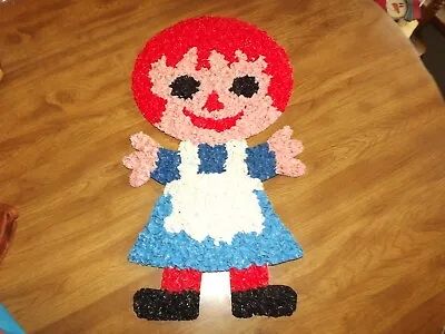 Vintage Plastic Popcorn Raggedy Ann Melted Plastic Popcorn 1970's • $18.99