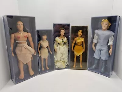 £39.19 • Buy DeAgostini Disney Set Of Pocahontas Porcelain Dolls, Set Of 5, 2004 & 05 New