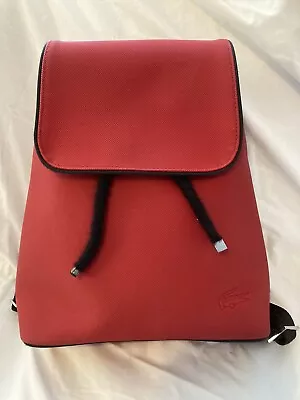 Lacoste Women’s Red Rucksack • £20