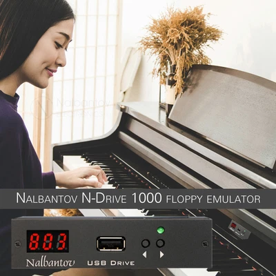 $319.02 • Buy Floppy Disk USB Emulator Nalbantov N-Drive 1000 For Roland KR-770