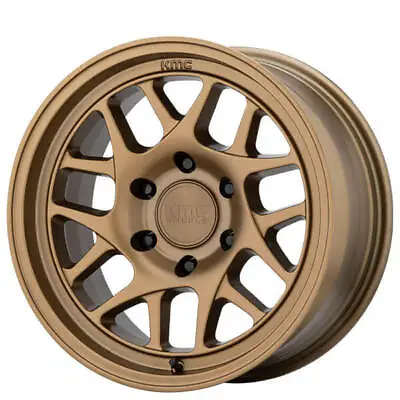 4ea 17  KMC Wheels KM717 Bully Ol Matte Bronze Off Road Rims(S14) • $1020