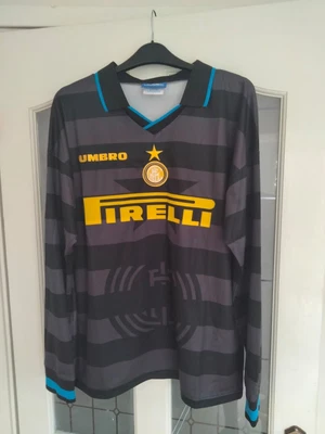 £25 • Buy 1997/98 Inter Milan 3rd Shirt Ronaldo #10 Long Sleeve Medium