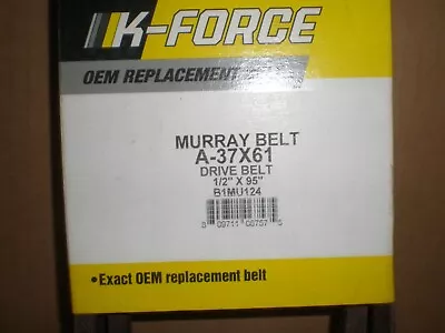 1/2  X 95  OEM  Replacement V-Belt - Murray 037X61 037X61MA 37X61 583010501 • $8.95