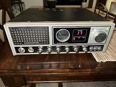 Vintage Uniden Washington AM/SSB Base CB Radio Transceiver -As-Is No Returns • $65