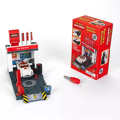  My First Craftsman Car Service Station Playset 64 Pieces Brand New Ages 3+ Toy • $29.99