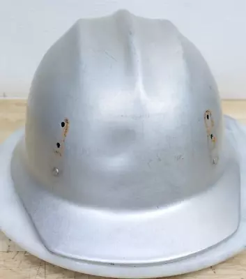 Vintage Original ED Bullard Model 502 Hard Boiled Hard Hat Helmet Aluminum Liner • $374.99