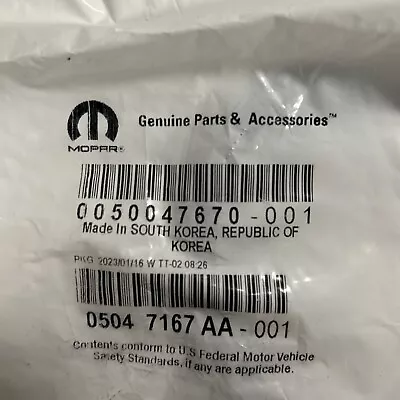 CHRYSLER OEM-Engine Crankshaft Crank Seal 5047167AA • $29