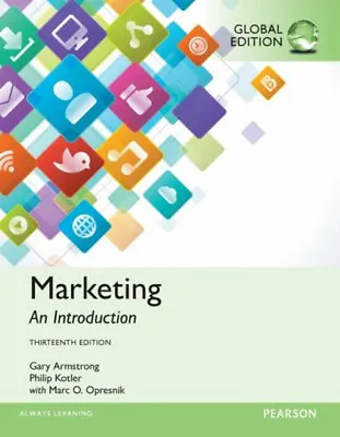 Marketing : An Introduction Global Edition Philip Armstrong Ga • £7.09