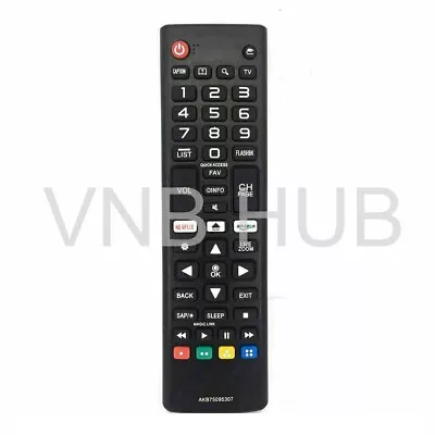 Universal TV Remote AKB75095307 For LG Smart TV Netflix Amazon Sub AKB75375604 • $7.99