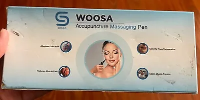 $8.99 • Buy Woosa Accupuncture Massaging Pen Face Rejuvenation, Reduce Joint Muscle Pain