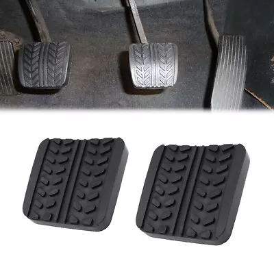 2Pcs/Pair Brake Clutch Pedal Pads Cover Rubber For Mazda Truck B2000/B2200/B2600 • $19.59