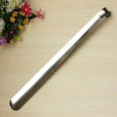 22 Inches Stainless Steel New Long Handled Metal Shoe Horn With Hanging Hole • $8.30