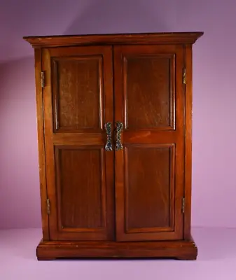 Vintage Fashion Doll Solid Wood Wardrobe 15  Height • $36.95