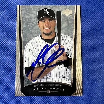 1999 Upper Deck Mark Johnson #342 Auto Signed Autograph White Sox  • $4.99