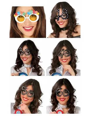 Novelty Happy Birthday Glasses Party 18th 30th 40th 50th 60th Fancy Dress Year • £3.89