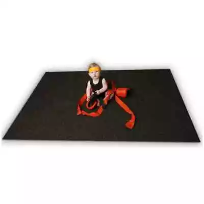 RubberFlooring4u 1/4  Rubber Flooring Mats 4'x6' Best Gym Mats • $93.99