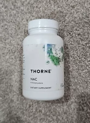 Thorne NAC N-Acetylcysteine For Liver Support 90ct - Exp 02/2026 • $23.95