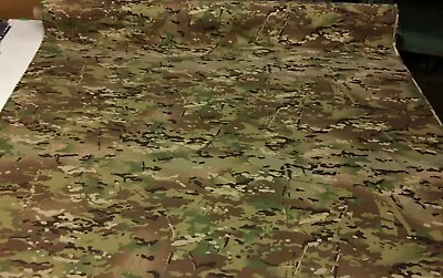 MULTICAM NY/CO TWILL CAMOUFLAGE 6 Oz FABRIC APPAREL MILITARY SPEC 64 W • $15.99