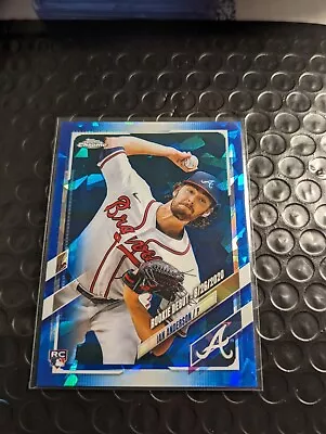 2021 Topps Chrome Update Sapphire Rookie Debut Ian Anderson RC Atlanta Braves • $0.99