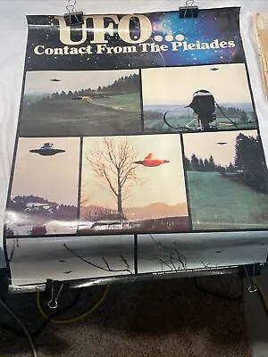 Vintage Occult Metaphysical UFO Flying Saucer Posters And Large Photo Copies UFO • $59.97