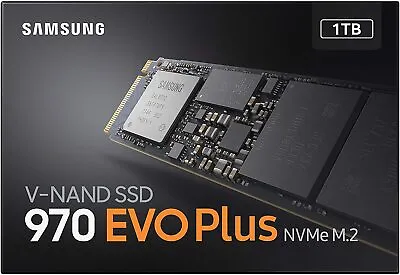 £159.99 • Buy Samsung SSD 970 980 1TB, 2TB, 500GB 250GB PCIe M.2 (2280) NVMe EVO Plus 3500MB/s