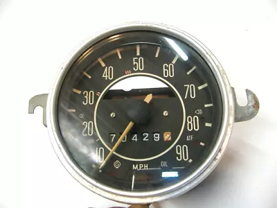 VW Bug Speedometer Good Odometer 69 70 Yr Fits 68 - 74 Yr  113957023E • $50