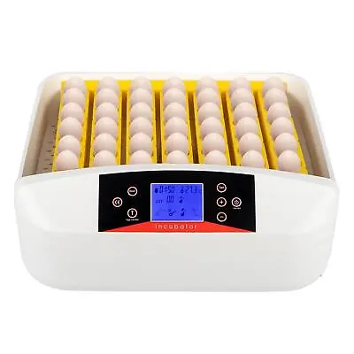 New Mini Automatic 56 Eggs 80w Hatching Incubator With Egg Candler LED Light • $69.59