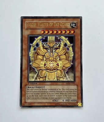 Yu-Gi-Oh! Exxod Master Of The Guard SD7-EN001 Ultra Rare Holo 1st Edition NM • £20