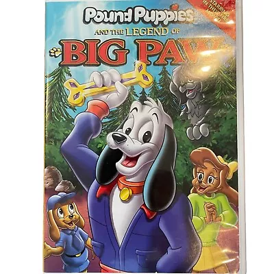 Pound Puppies And The Legend Of Big Paw DVD First Movie 1988 Vintage Cartoon • $24.95