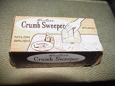 Hostess Crumb Sweeper Original Box Bakelite Sweeper #368 Vintage • $9.99