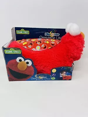 Sesame Street Pillow Pets Sleeptime Lites Elmo Bed Time Night Light Plush Toy • $49.99