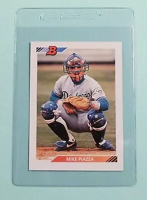 1992 BOWMAN MIKE PIAZZA RC ROOKIE BASEBALL CARD #461HIGH MINT GRADE 9+HOFer • $20